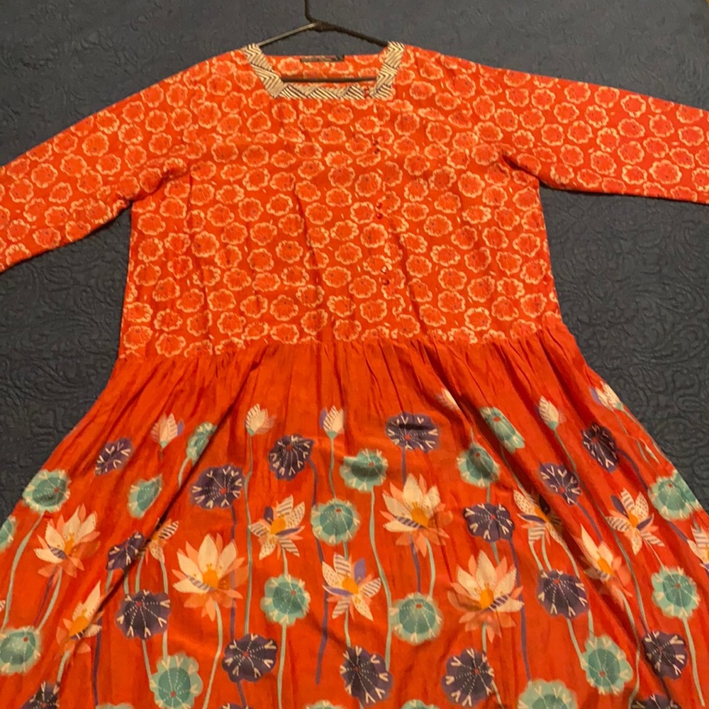 Gudrun Sjoden XL Red Lotus dress